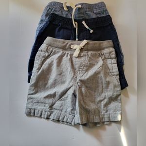 Boys shorts 3 pcs  2T cat and jack